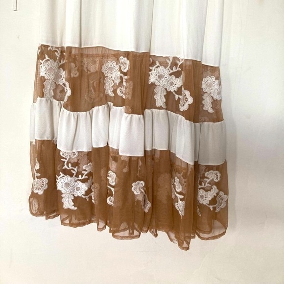 For Love and Lemons Eva Midi White Dress Small - Picture 13 of 15